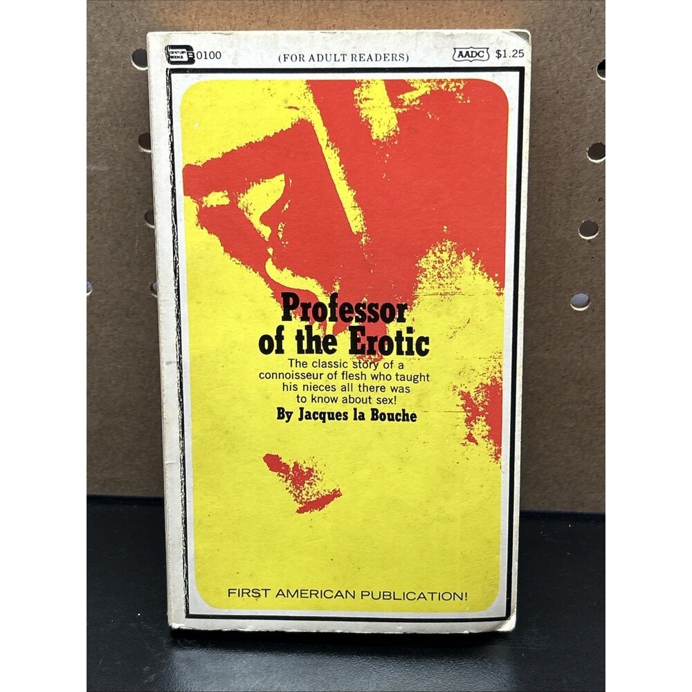 Professor of the Erotic LA BOUCHE 1969 1st Edition Vintage Rare Paperback
